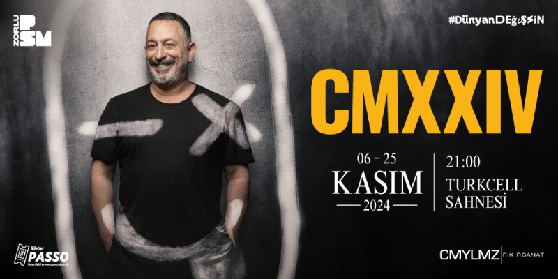 Cem Yılmaz CMXXIV ile Hız Kesmiyor