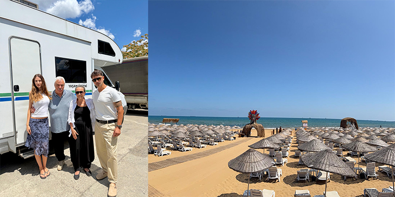 “Yaşam Üçgeni” Filminin Final Sahneleri Goga Beach’te Tamamlandı