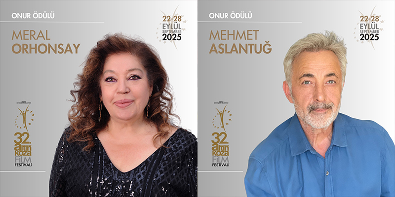 Adana Altın Koza’dan Meral Orhonsay ve Mehmet Aslantuğ’a Onur Ödülü