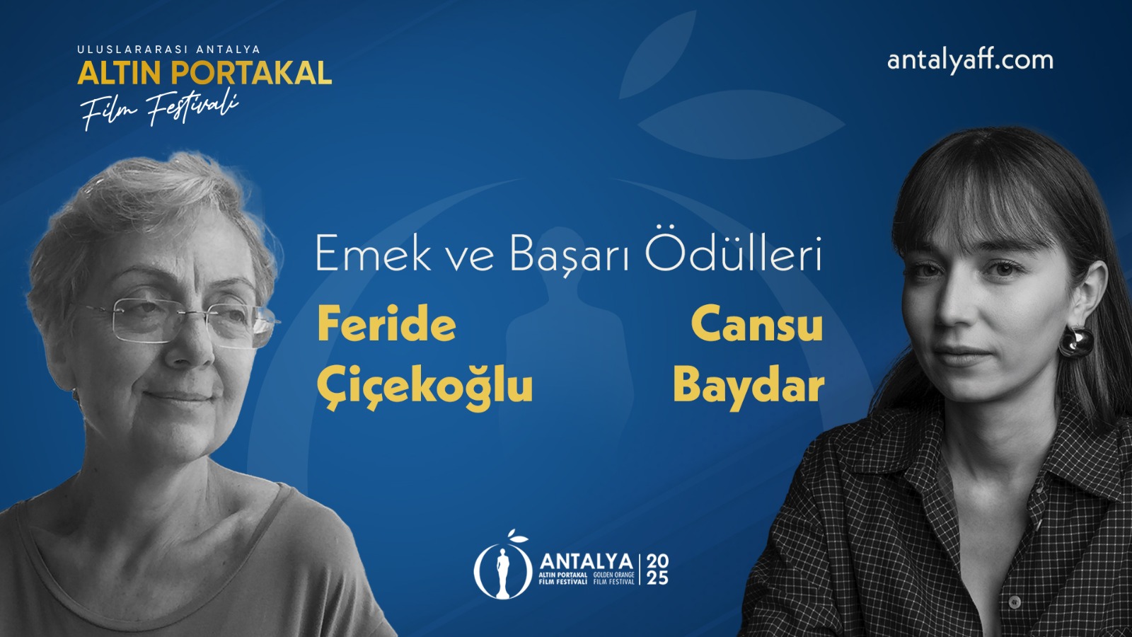 Altın Portakal’da Emek ve Başarı Ödülleri