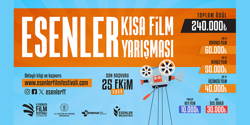 6. Esenler Film Festivali Kısa Film Yarışması Başvuruları Başladı