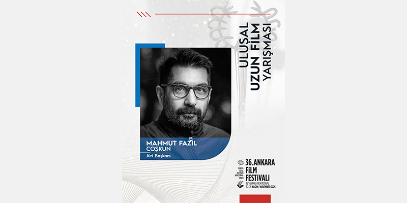 Ankara Film Festivali’nin jüri başkanı Mahmut Fazıl Coşkun