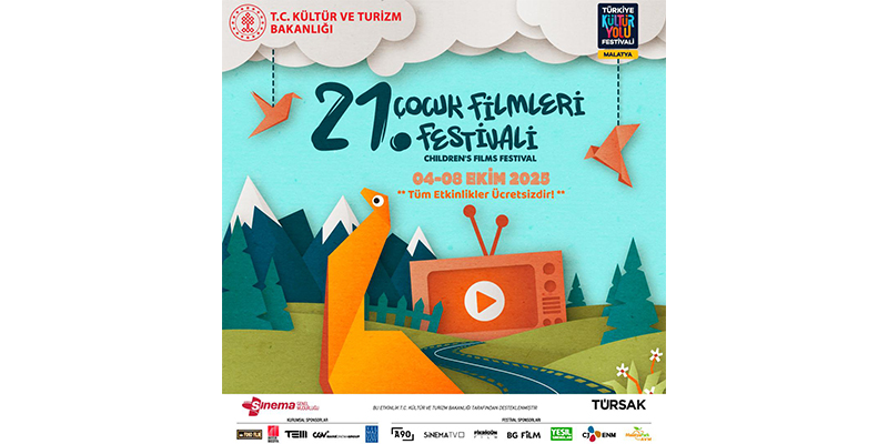 21. TÜRSAK Çocuk Filmleri Festivali Malatya’da Çocuklarla Buluşuyor