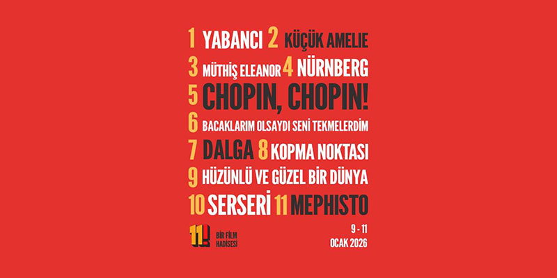 11! bu yıl 9-11 Ocak’ta!