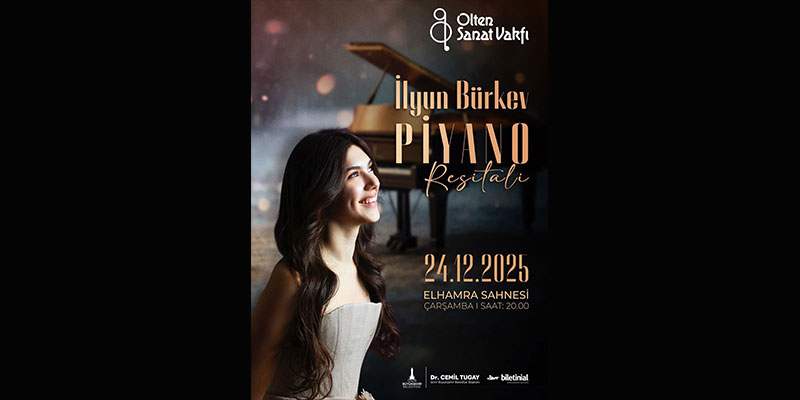 İlyun Bürkev, İzmir’in tarihi Elhamra Sahnesi’nde