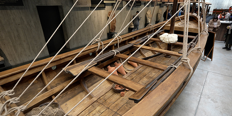 Troya Müzesi Denizcilik Sergi Alanı Açıldı