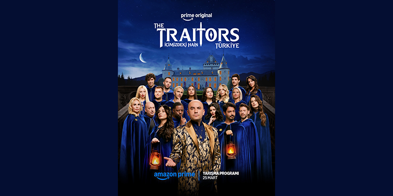 Traitors Türkiye 25 Mart’ta Prime Video’da