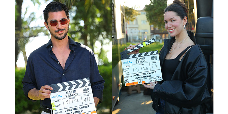 Hazal Subaşı ve Kaan Yıldırım’ın başrolü paylaştığı yeni HBO Max diziden ilk kareler