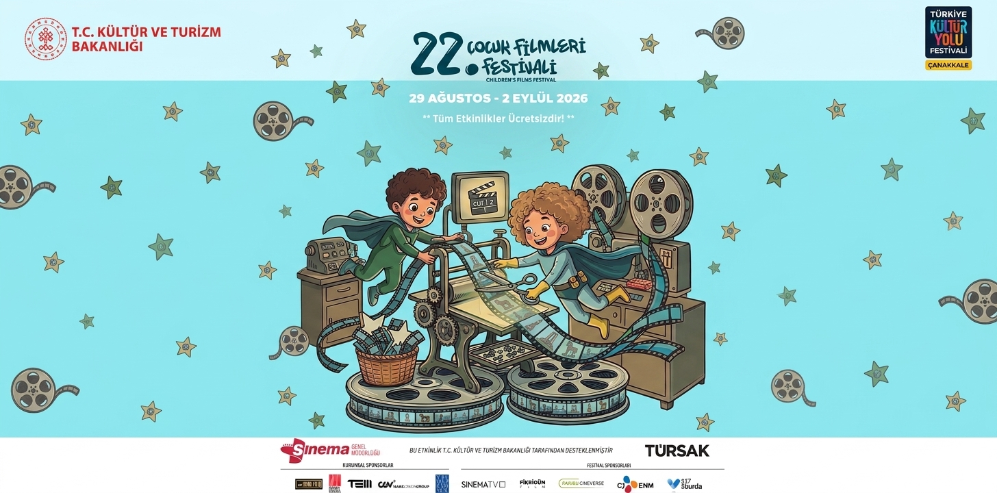 22. TÜRSAK Çocuk Filmleri Festivali Çanakkale’de Başlıyor
