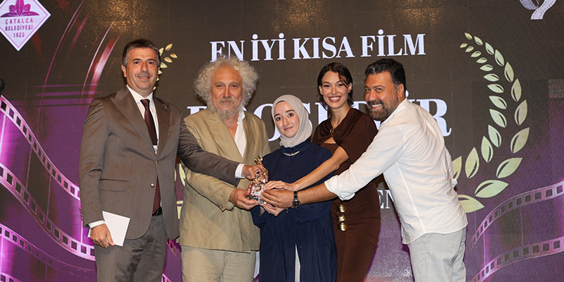 1. Çatalca Film Festivali’nde Altın Erguvan Ödülleri sahiplerini buldu