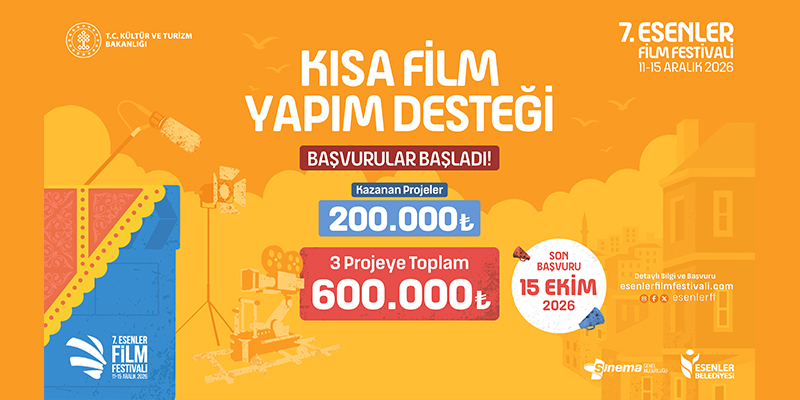 7. Esenler Film Festivali “Kısa Film Yapım Desteği” başvuruları başladı