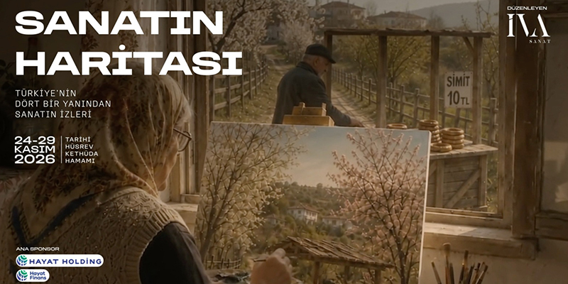 İVA Sanat “Sanatın Haritası” Projesi ile Sanatın Farklı Renklerini Buluşturuyor