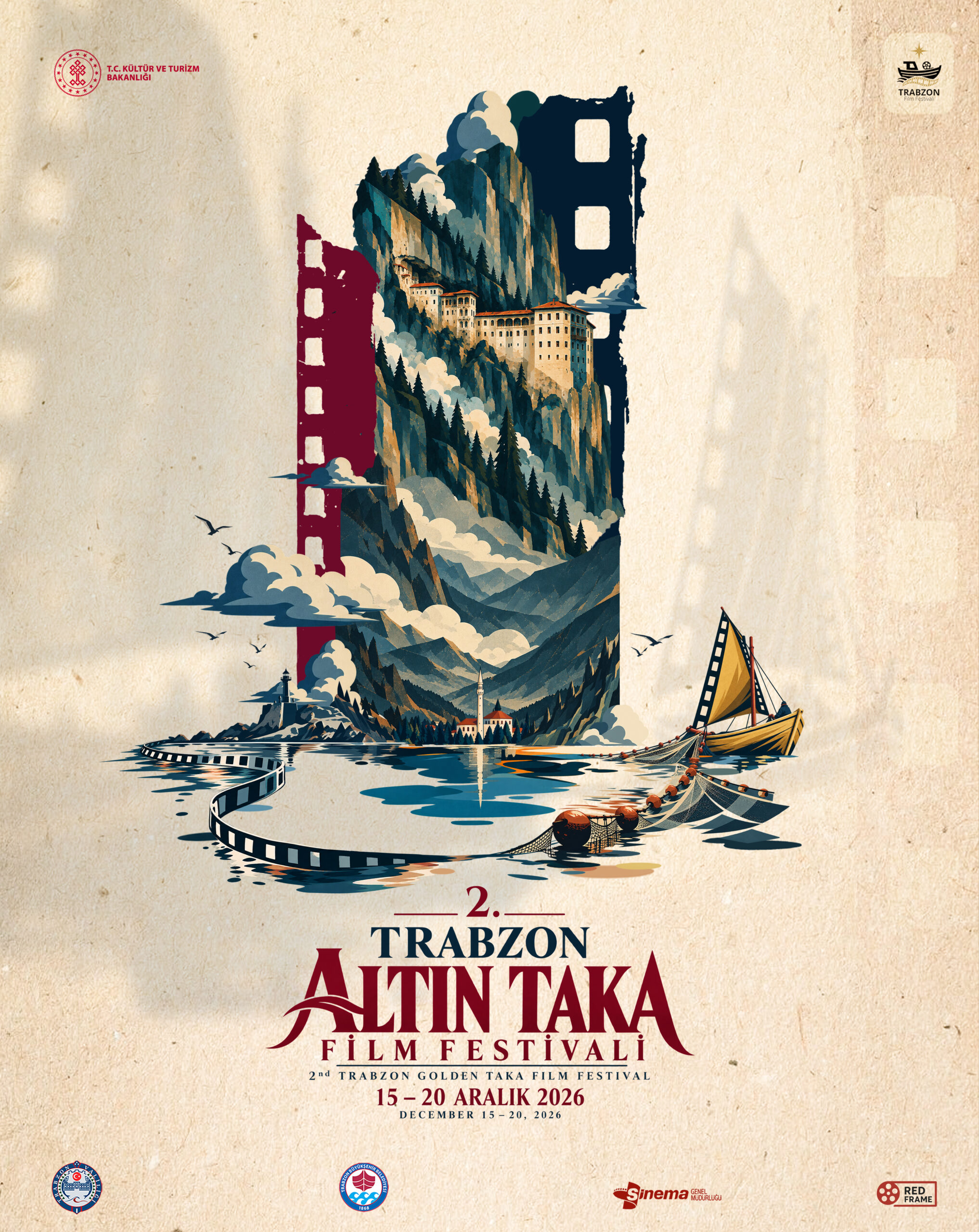 2. Trabzon Altın Taka Film Festivali’nin Afişi Yayınlandı